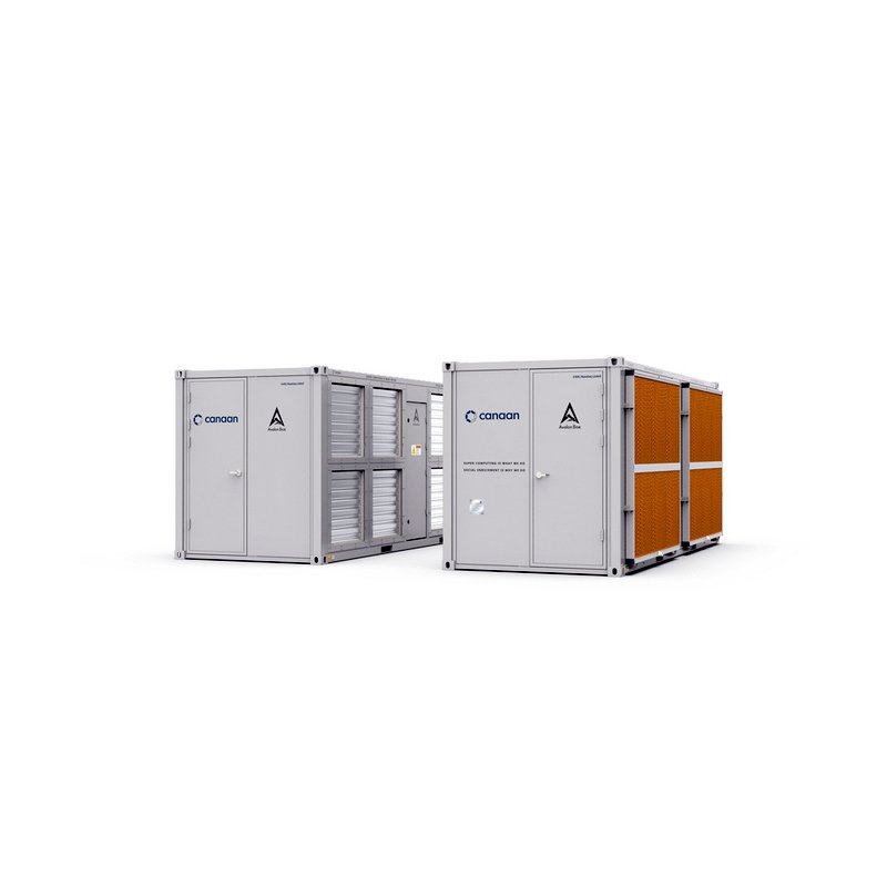Avalon Air Cooling Mining Box 20ft 1 Avalon Air Cooling Mining Box 20ft