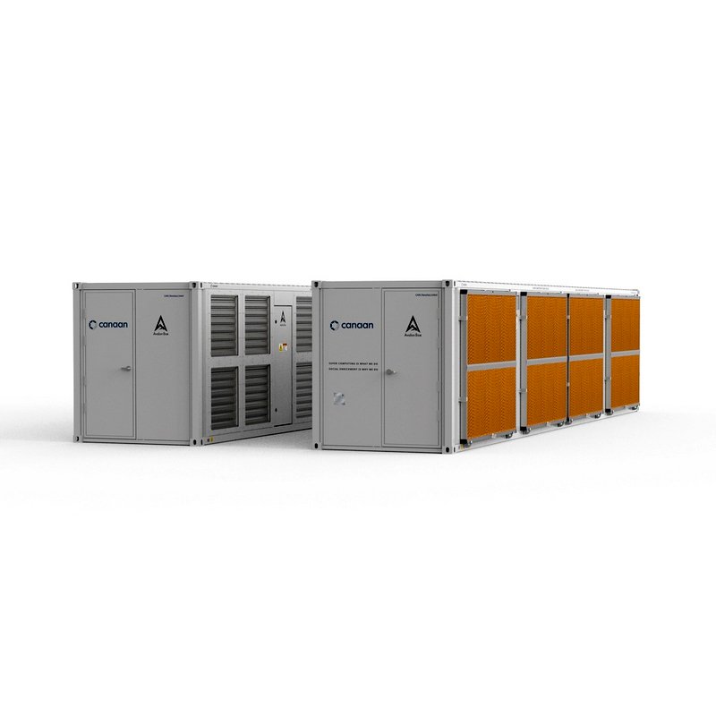 Avalon Air Cooling Mining Box 40ft 1 Avalon Air Cooling Mining Box 40ft